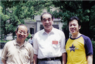 Karl with Chinese well know conductors Yan Liang Kun and Sui Xing Qiao